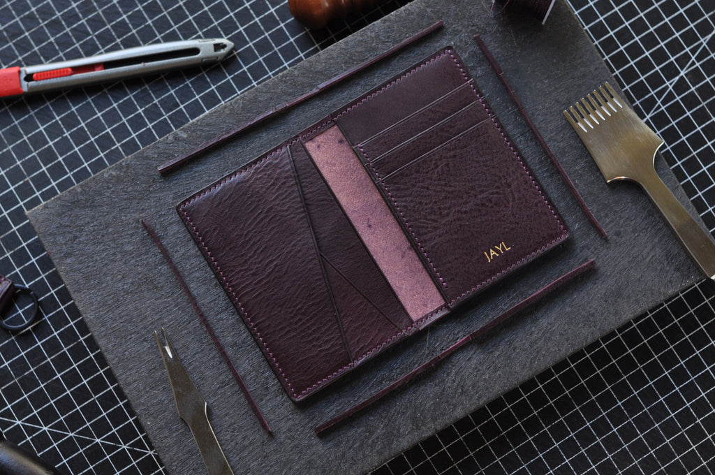 Maison de Kalidad Compact Pocket Organizer Digital Pattern for Leathercraft [PDF]